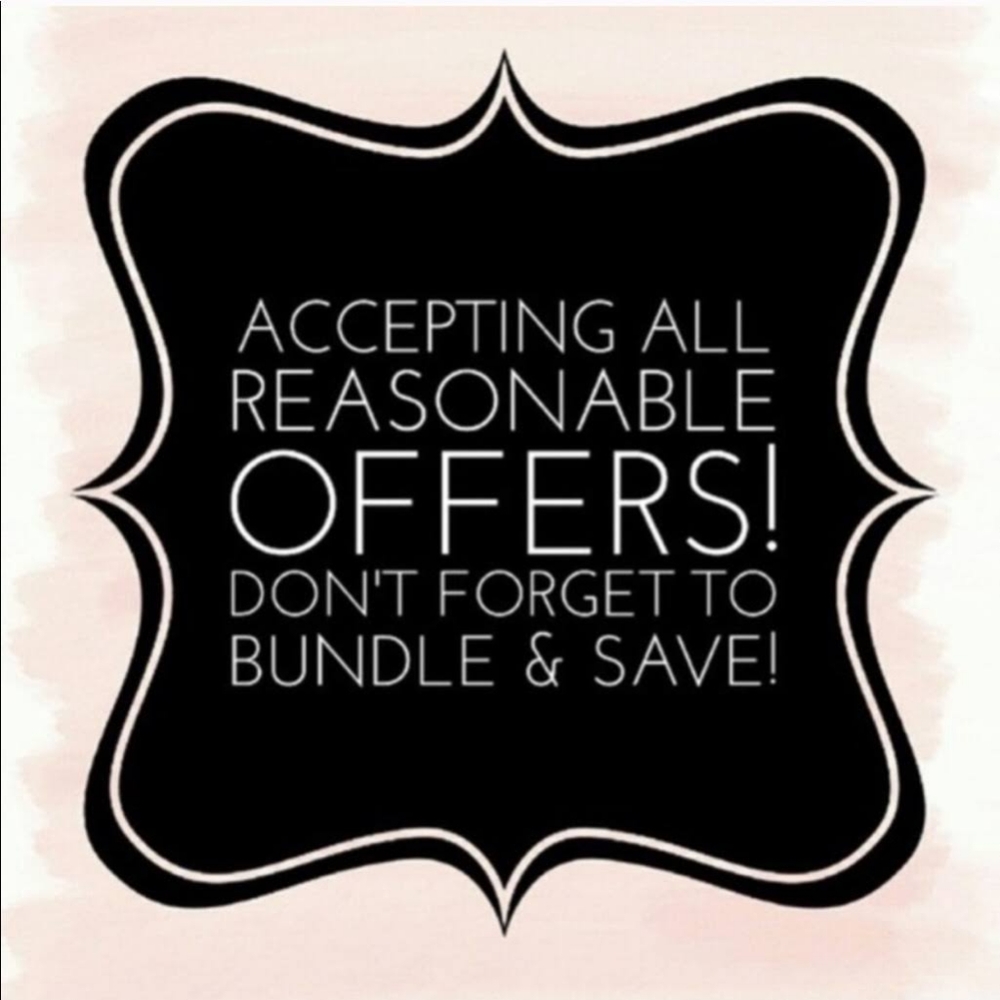 ALL OFFERS ARE WELCOME!